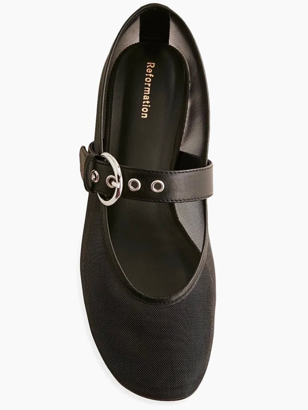 Reformation  Bethany Mesh Ballet Flats